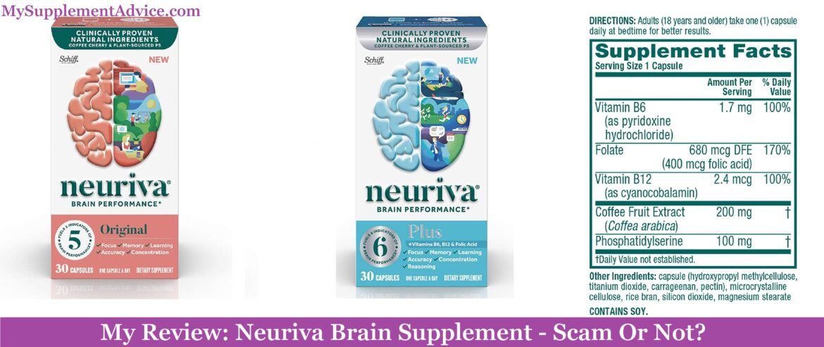 My Review: Neuriva Brain Supplement (2020) - Scam Or Not?