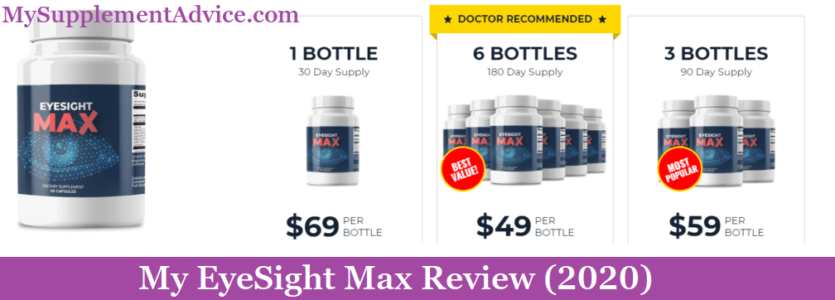 My EyeSight Max Review (2023) – Scam Or Does It Work?