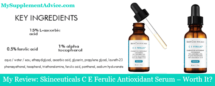 My Review: Skinceuticals C E Ferulic Antioxidant Serum (2023) – Worth It?