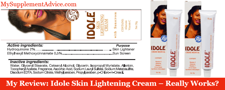 My Review: Idole Skin Lightening Cream (2023) – Really Works?