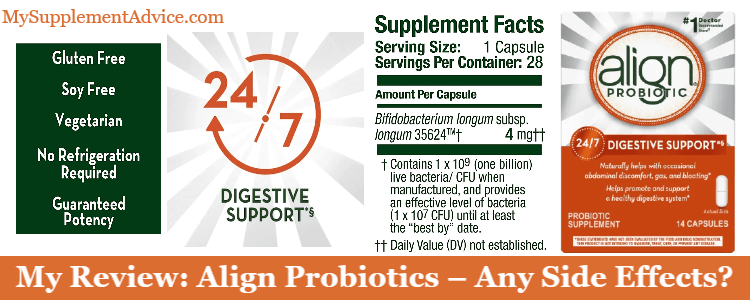 My Review: Align Probiotics (2023) – Any Side Effects?