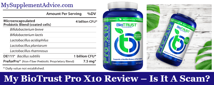 My BioTrust Pro X10 Review (2022) – Is It A Scam?