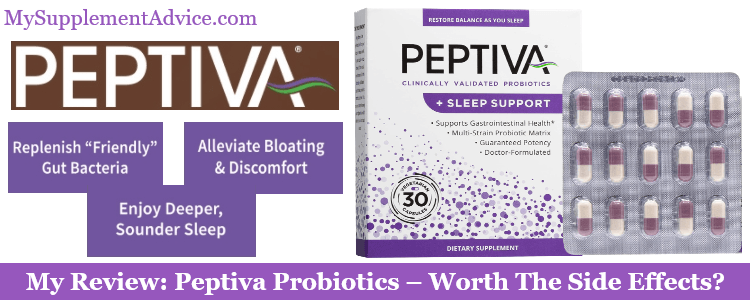 My Review: Peptiva Probiotics – Worth The Side Effects?