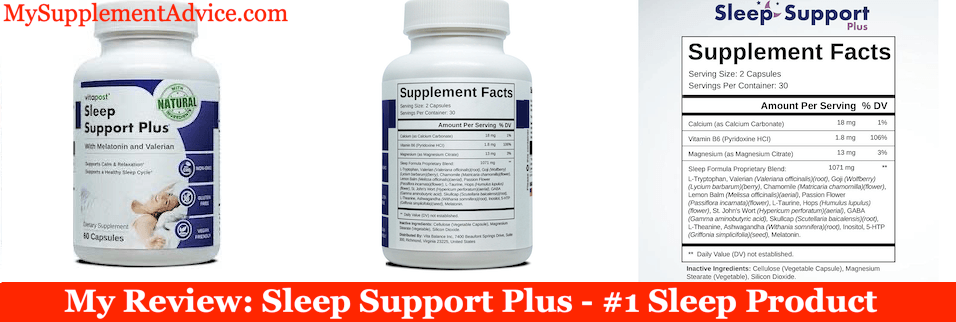 My Review: Sleep Support Plus - Best Sleep Aid