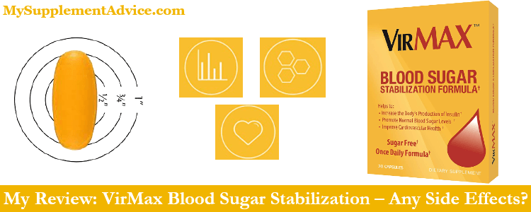 My Review: VirMax Blood Sugar Stabilization (2023) – Any Side Effects?