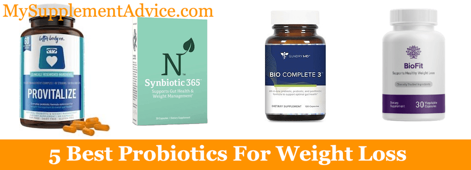 5 Best Probiotics For Weight Loss (2022)