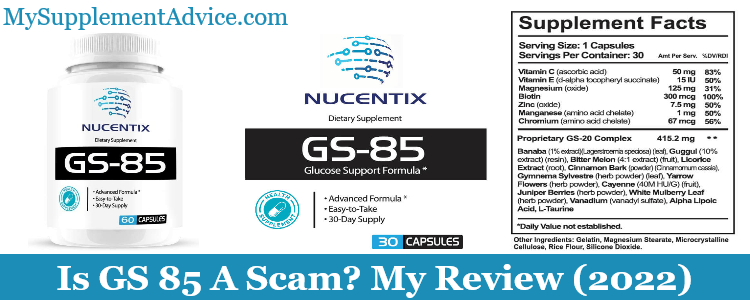 Is GS-85 A Scam? My Review (2022)