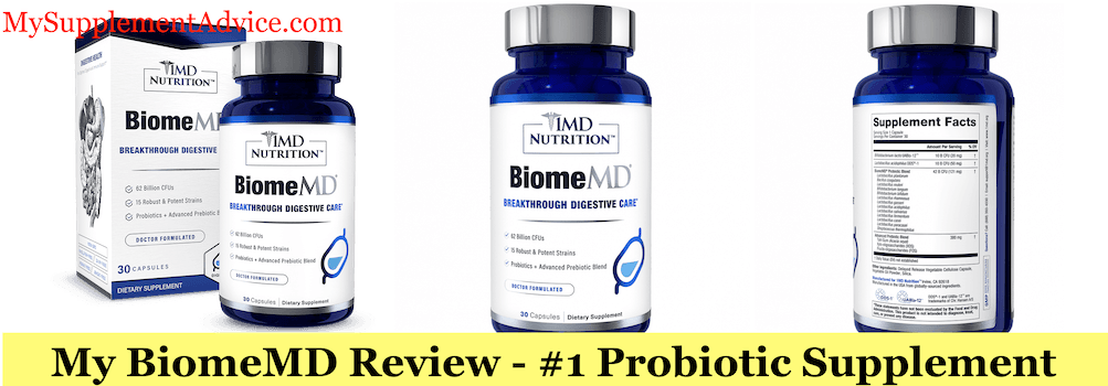 My Review: BiomeMD (2022) – Best Probiotic Supplement