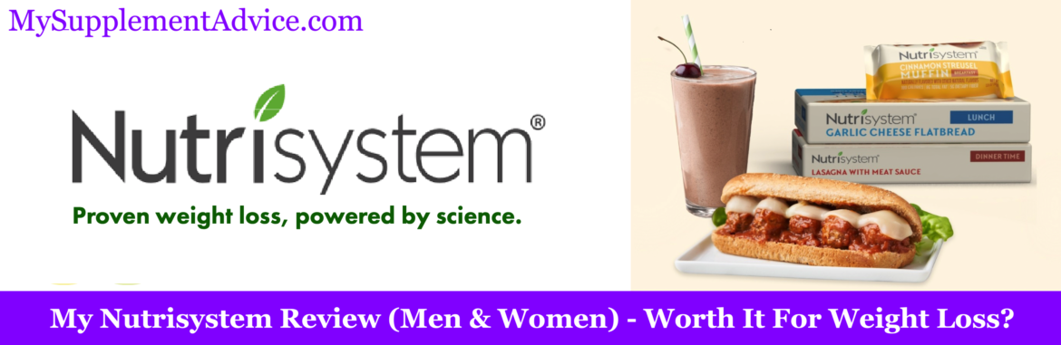 My Review: Nutrisystem (For Men & Women) – Are Its Meals & Diet Plan Worth It?