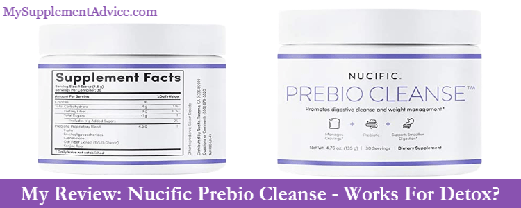My Review: Nucific Prebio Cleanse (2023) – Works For Detox?