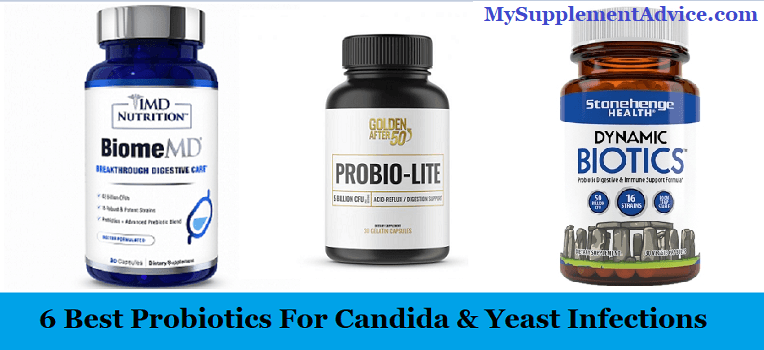 6 Best Probiotics For Candida & Yeast Infections