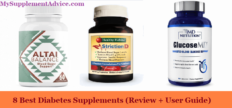 8 Best Diabetes Supplements (Review + User Guide)
