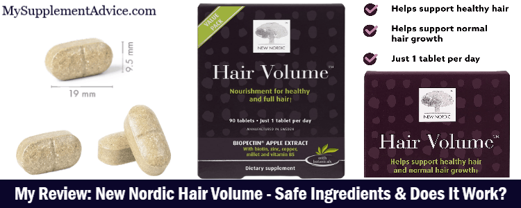 My Review: New Nordic Hair Volume – Safe Ingredients & Does It Work?