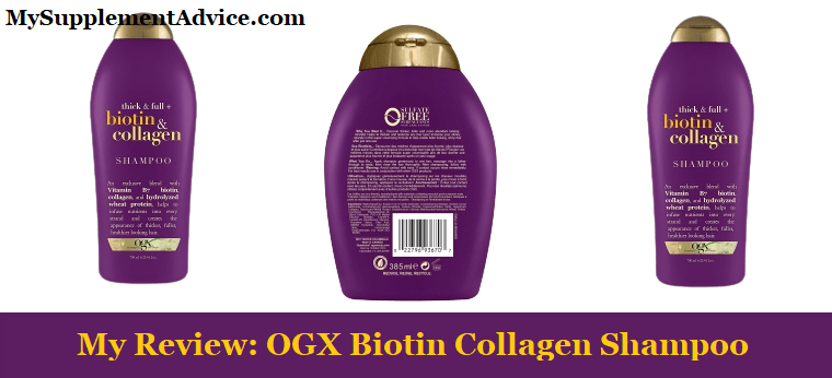 My Review: OGX Biotin Collagen Shampoo - Does It Grow Hair Faster?