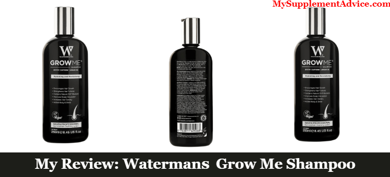 My Review: Watermans Grow Me Shampoo – Does It Work?
