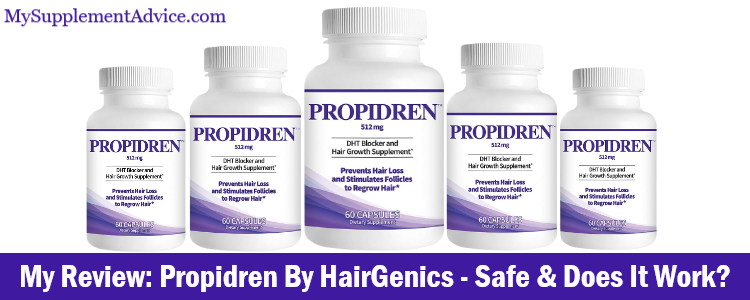 My Review: Propidren By HairGenics (2022) – Safe & Does It Work?