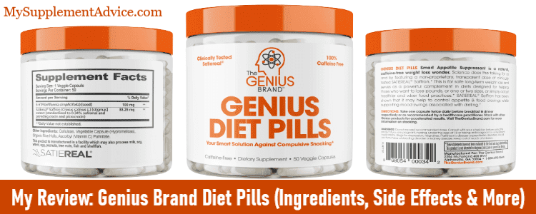 My Review: Genius Brand Diet Pills (Ingredients, Side Effects & More)