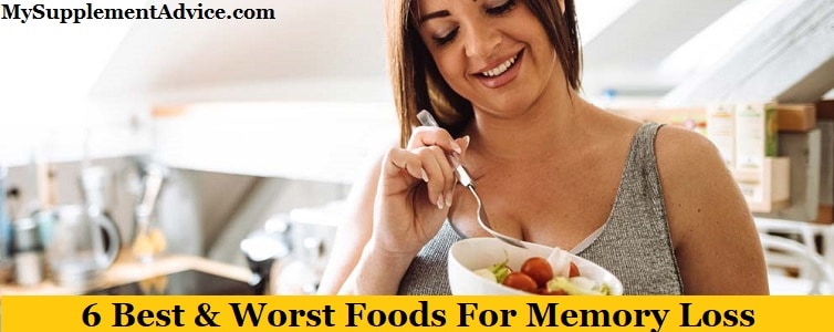 6 Best & Worst Foods For Memory Loss