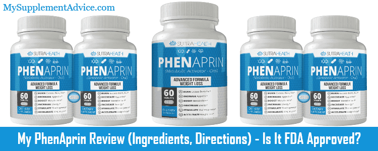 My PhenAprin Review (Ingredients, Directions) – Is It FDA Approved?