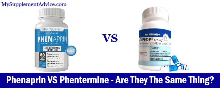 Phenaprin VS Phentermine – Are They The Same Thing?